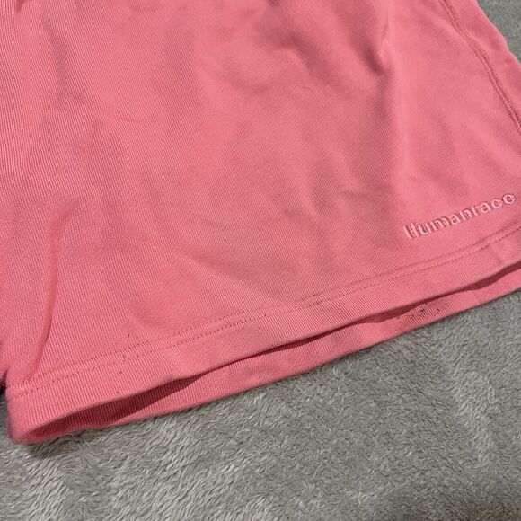 Adidas Pharrell Williams Human Race Sweatpant Shorts Mens 2XL XXL Pink Fleece - Picture 3 of 12
